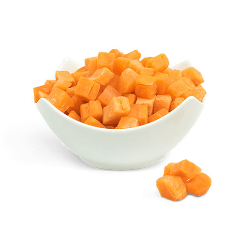 Carrot diced